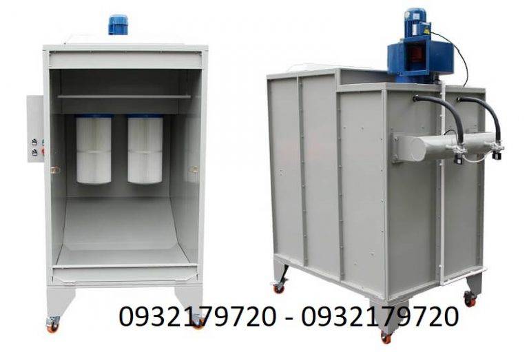 Buồng sơn filter tĩnh điện mini