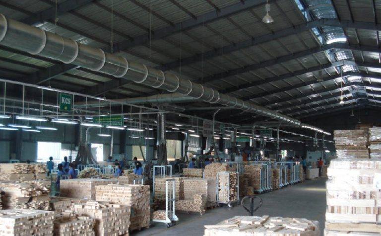 Hệ Thống Hút Bụi xưởng gỗ giá rẻ