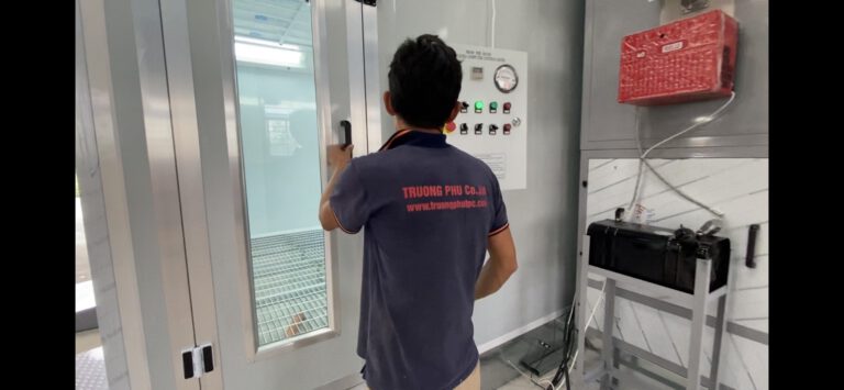 Phòng sơn sạch xe ô tô