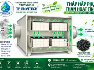 Doanh Nghiệp Nào Từ 2026 Không Còn Phải Có Giấy Phép Môi Trường? Thung hap thu than hoat tinh